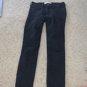 Abercrombie and fitch super skinn black jean